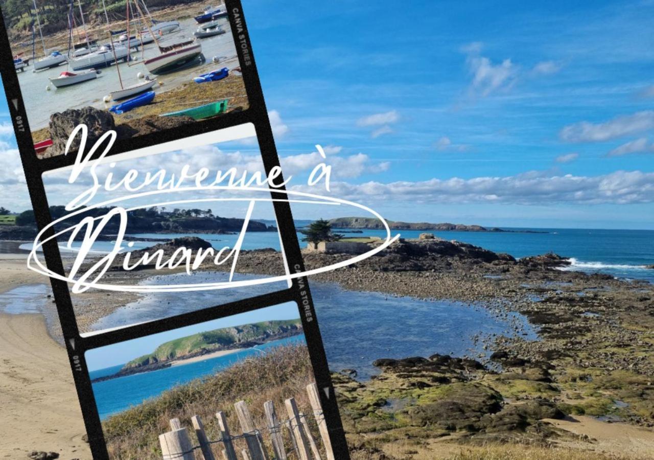 Le Mistral Du Centre Ville ,Chaleureux A 2 Min De La Plage Dinard Exterior foto